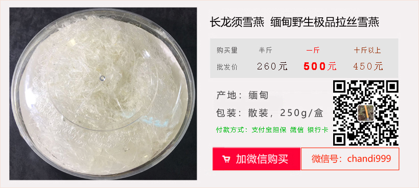 緬甸野生大龍須雪燕