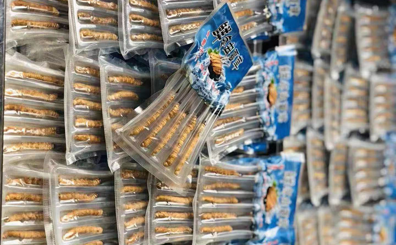 新鮮冬蟲夏草圖片